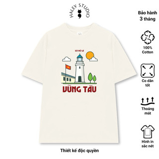 [ĐỊA DANH DU LỊCH COLLECTION] Áo thun Oversize nam nữ Unisex form rộng in hình Địa danh Việt Nam chất cotton mềm mịn