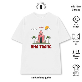 [ĐỊA DANH DU LỊCH COLLECTION] Áo thun Oversize nam nữ Unisex form rộng in hình Địa danh Việt Nam chất cotton mềm mịn