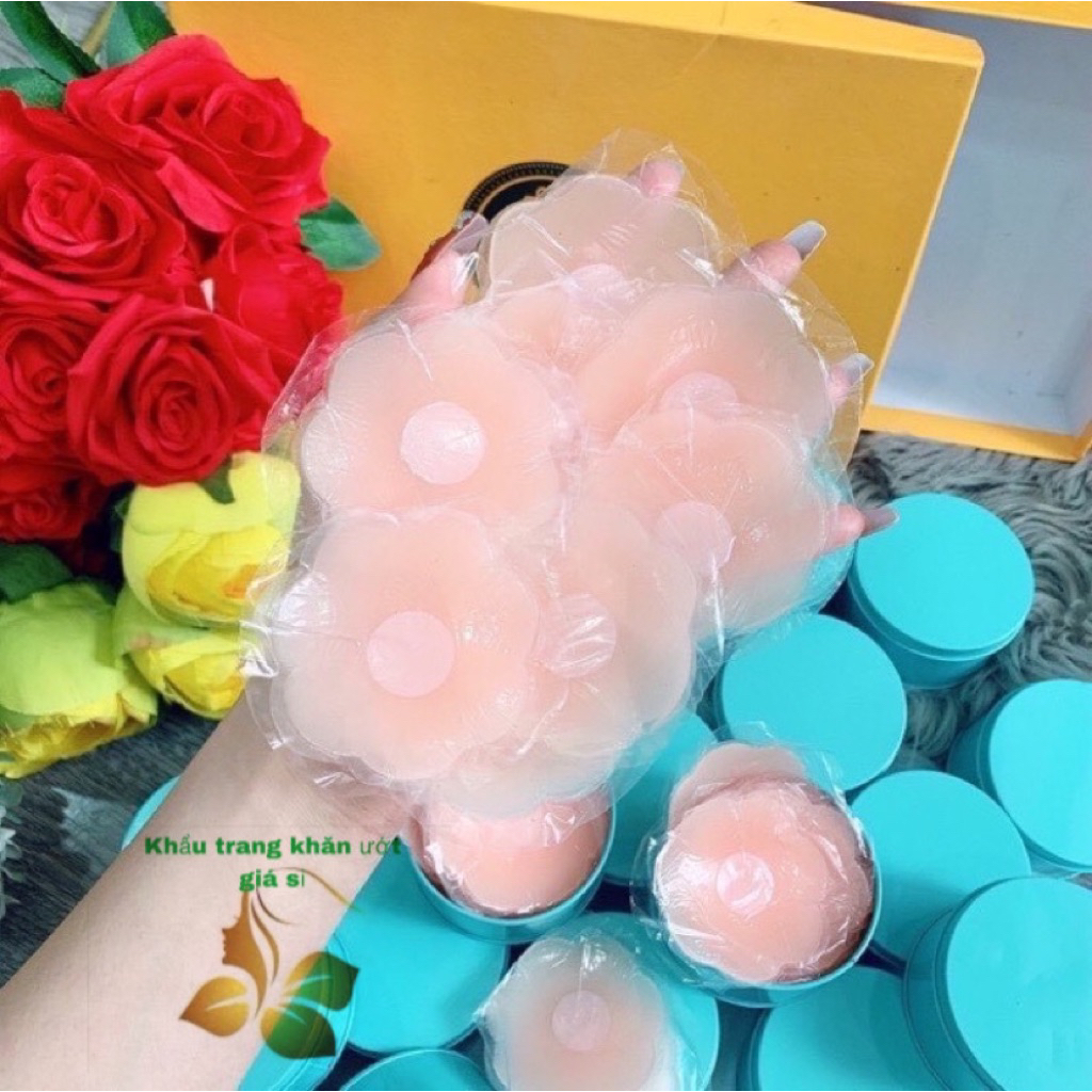 [Combo 2 hộp] Dán ti silicon nâng ngực siêu dính tái sử dụng- 1 Hộp 5 ...