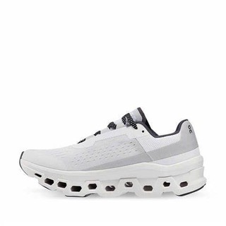 ON - ON CLOUDMONSTER (M) - ALL WHITE - 61.98434 - Giày chạy bộ thành phố Nam