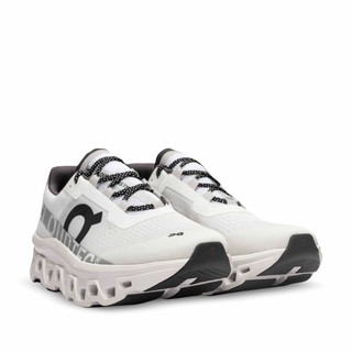 ON - ON CLOUDMONSTER (M) - ALL WHITE - 61.98434 - Giày chạy bộ thành phố Nam