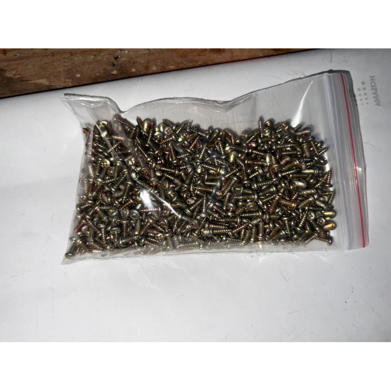 [ TPHCM ] 1 Bọc Ốc Thép  Dài 1cm 3ly “Số lượng 1000 con”