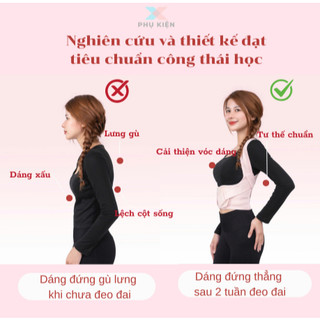 Đai Chống Gù Lưng ESPORT -  Chống Gù Lưng Hiệu Qủa, Chỉnh Sửa Tư Thế, Cải Thiện Vóc Dáng Cho Cả Nam Và Nữ