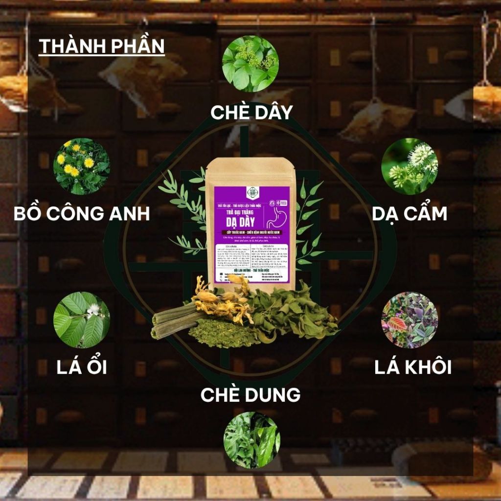 Trà Dạ Dày - Bội Lan Đường - Túi 50 lọc