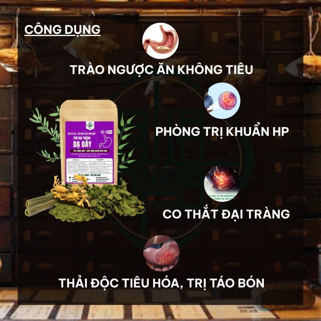 Trà Dạ Dày - Bội Lan Đường - Túi 50 lọc