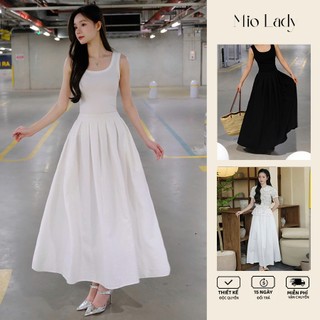 Chân Váy Linen Xếp Ly Miolady Dáng Xòe Khóa Sau – Nhẹ Mát Tôn Dáng Đi Làm Đi Chơi CV001