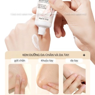 Kem Dưỡng Gót Chân Giảm Nứt Gót Chân Chai Sần Dưỡng Da Chân Và Tay Mềm Mịn SADOER Bơ Hạt Mỡ 60G