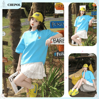 Áo thun nữ Chepol in chữ cao cấp, áo phông chất cotton co dãn 2 chiều thoáng mát, mùa hè có bigsize CP_10028