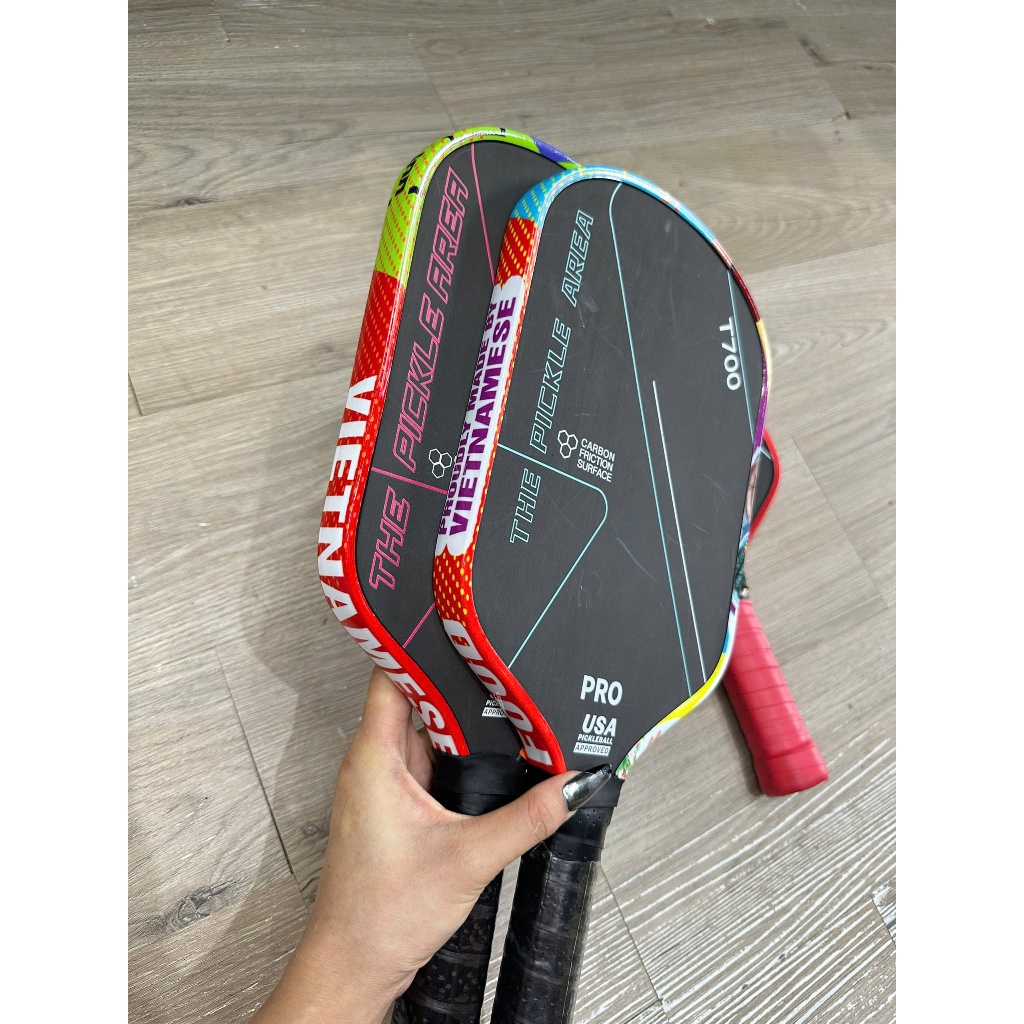 Dán viền vợt pickleball Quang Dương hottrend in 5D siêu hot decal dày dặn 2 mẫu bảo vệ vợt tối ưu BS