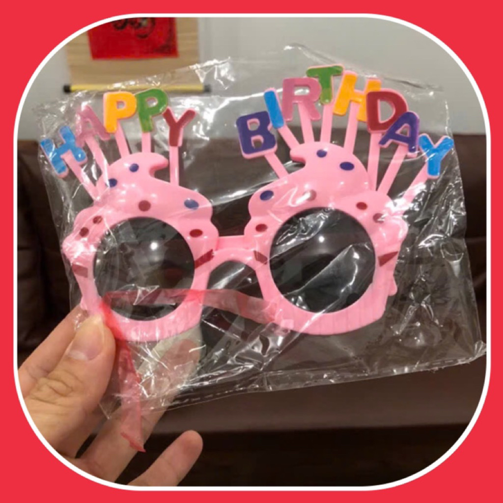 Kính Đeo Happy Birth Day Phụ Kiện Sinh Nhật