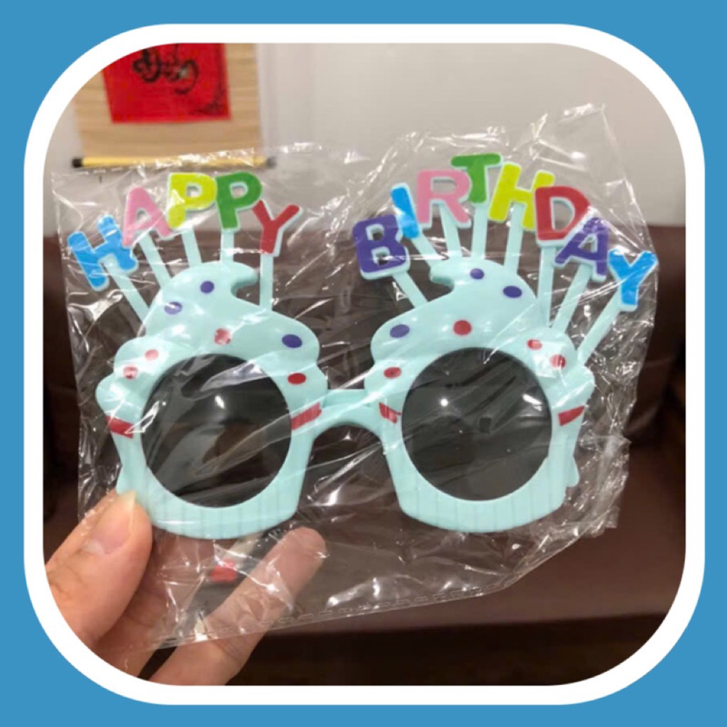 Kính Đeo Happy Birth Day Phụ Kiện Sinh Nhật