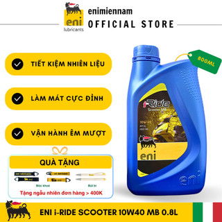 (Nhập khẩu) Nhớt Eni I-Ride Scooter 10W40 xe ga 0.8L