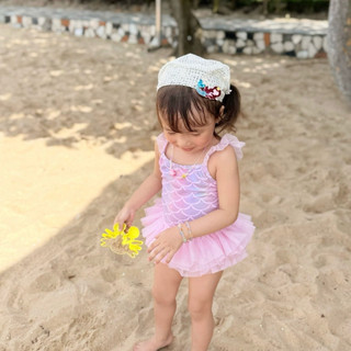 Kẹp tóc hình nàng tiên cá bling bling dễ thương cho bé