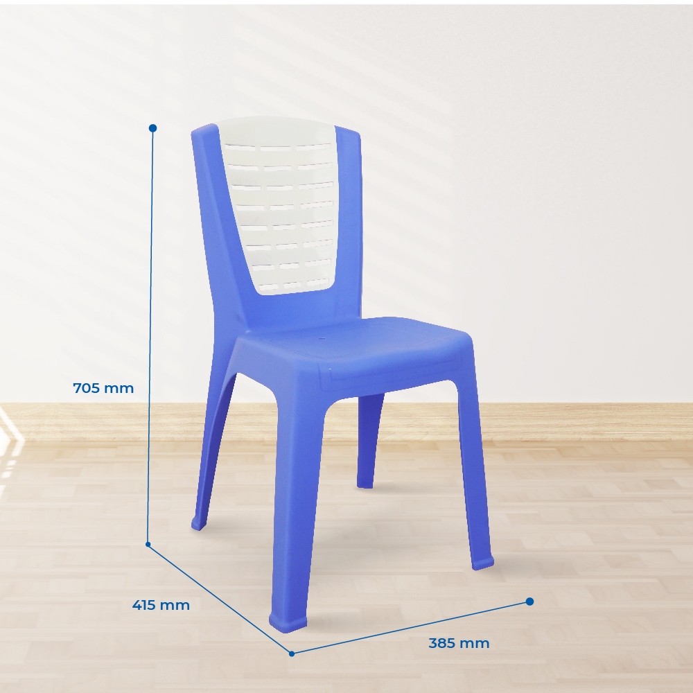 Ghế nhựa tựa lưng Super QUI PHÚC, size trung, combo 4,6,10 ghế, chân chống trượt, phù hợp cho bé, trường học, quán ăn