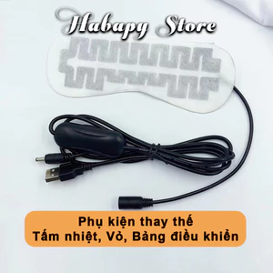 Phụ kiện thay thế túi chườm mắt tấm nhiệt, bộ điều khiển, vỏ