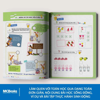 Sách - Combo Pomath Toán Tư Duy Cho Trẻ Em (Tập 1 - 6)