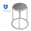 Ghế đôn inox QUI PHÚC, inox 201/304 cao cấp, sáng bóng, chịu lực tốt, xếp chồng tiện lợi