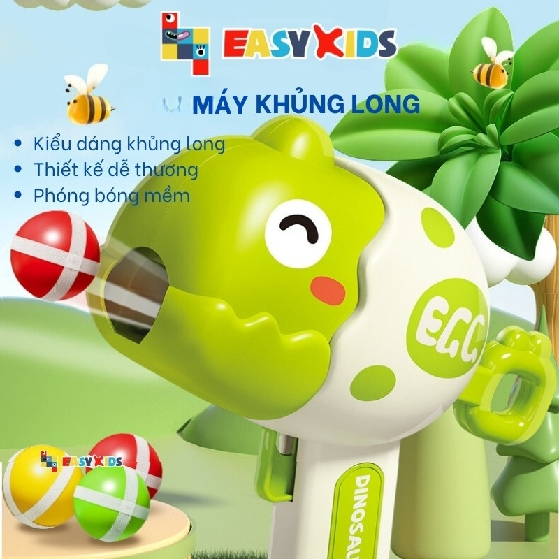 Đồ Chơi Máy Bóng Dính Hình Khủng Long Dễ Thương Tính Điểm Giải Trí