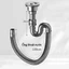 Bộ xả chậu rửa chén 1 hộc Inox – hệ thống thoát nước dày dặn, chống chuột, chịu chất tẩy rửa,ống xả nước bồn rửa