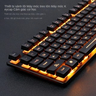 Bàn Phím Gaming K-Snake4 Led 7 Màu Cực Chất, Gõ Êm, Full Size 104 Phím Tương Thích Với Mọi Dòng Máy Tính, Laptop, PC