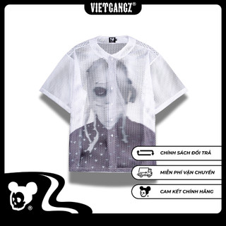 【Chính Hãng】Áo Jersey Lưới Masked Soul Vietgangz - Chất Liệu Lưới Poly Cao Cấp - Streetwear Unisex