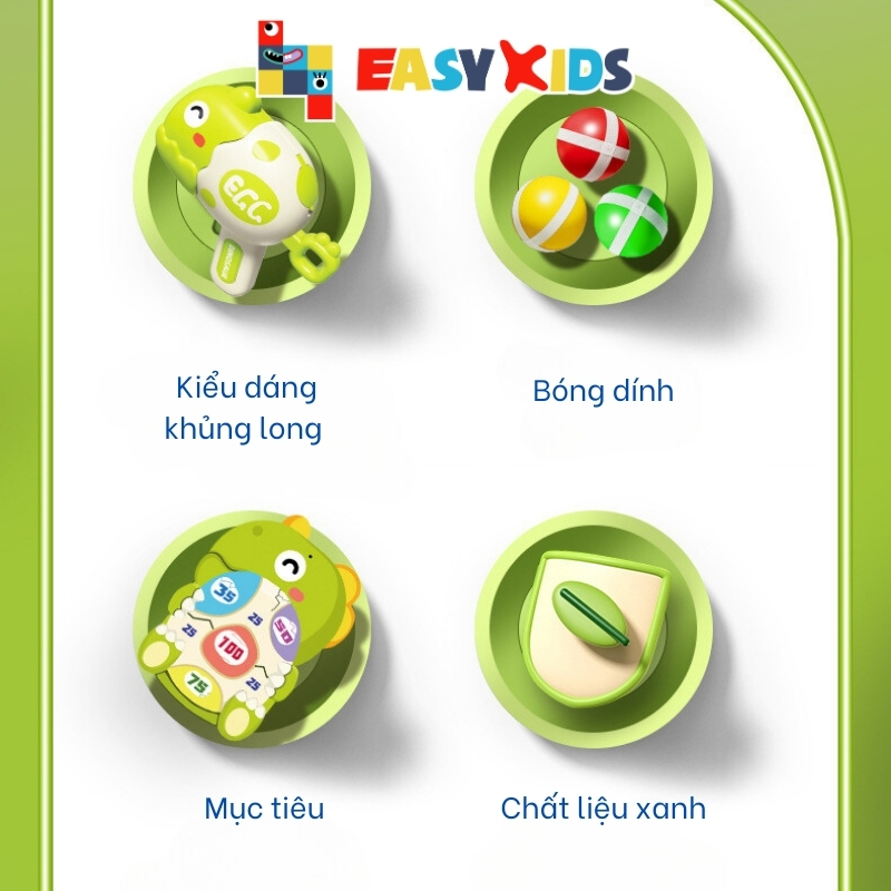 Đồ Chơi Máy Bóng Dính Hình Khủng Long Dễ Thương Tính Điểm Giải Trí