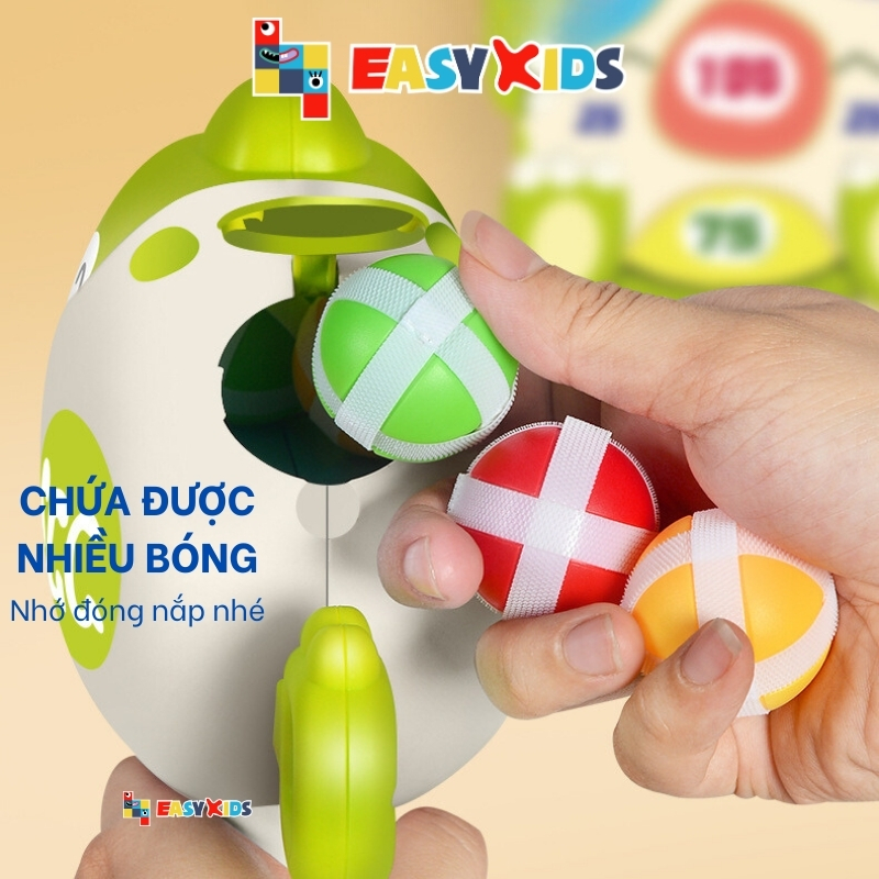 Đồ Chơi Máy Bóng Dính Hình Khủng Long Dễ Thương Tính Điểm Giải Trí