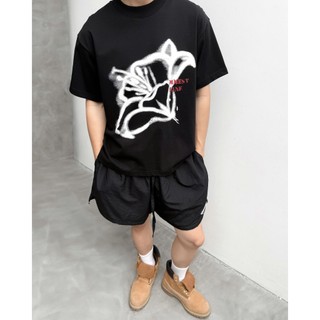 Áo thun MMESTLINE "FLOWER" form Boxy in trame lụa vải Premium Cotton