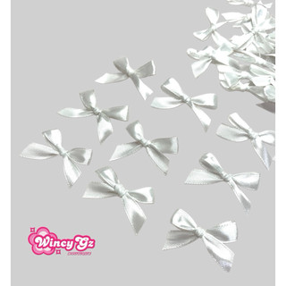 Set 20-50-100 Nơ Ruy Băng 1cm Mini [Không Kẹp] Trang Trí Hàng Handmade Nhiều Màu