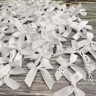 Set 20-50-100 Nơ Ruy Băng 1cm Mini [Không Kẹp] Trang Trí Hàng Handmade Nhiều Màu
