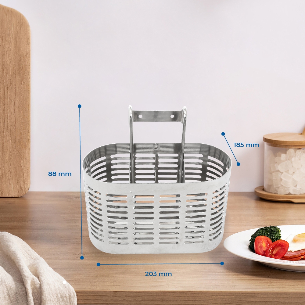 [HỎA TỐC] Ống đũa Deli Oval QUI PHÚC, 3 ngăn, tiện lợi, inox 304 không gỉ, sáng bóng, cao cấp