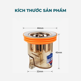 Nắp Đậy Cống Thoát Nước Ngăn Mùi Hôi Chống, Nắp Bịt Cống Ngăn Mùi Chất Liệu Nhựa ABS