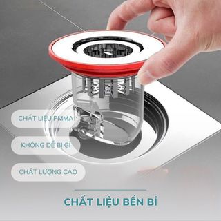 Nắp Đậy Cống Thoát Nước Ngăn Mùi Hôi Chống, Nắp Bịt Cống Ngăn Mùi Chất Liệu Nhựa ABS