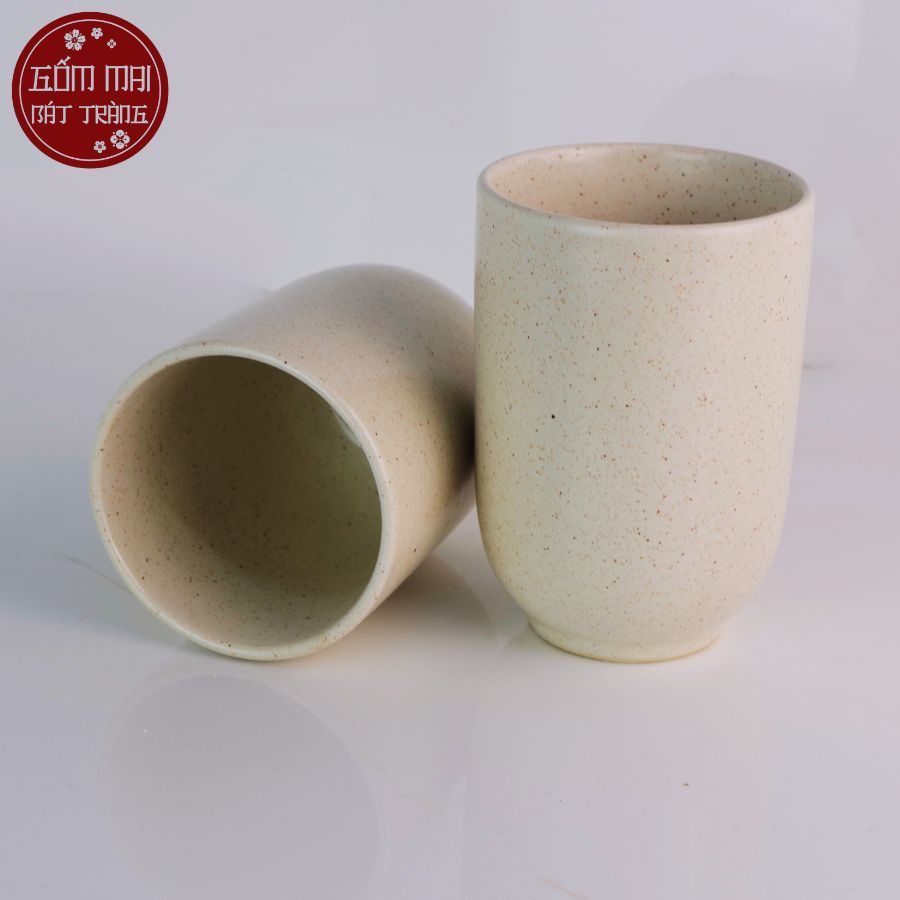 Cốc Đánh Răng Dành Cho Khách Sạn, Khu Nghỉ Dưỡng, Resort, Gốm Sứ Bát Tràng, Cốc Vát Đánh Răng