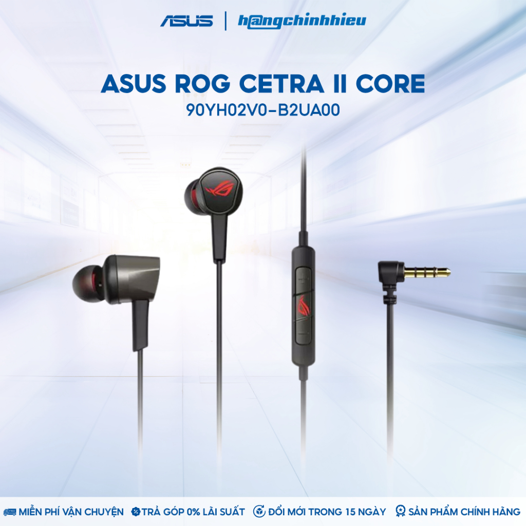 Tai nghe Gaming ROG Cetra Core II - Đen - 90YH02V0-B2UA00 | BigBuy360 - bigbuy360.vn