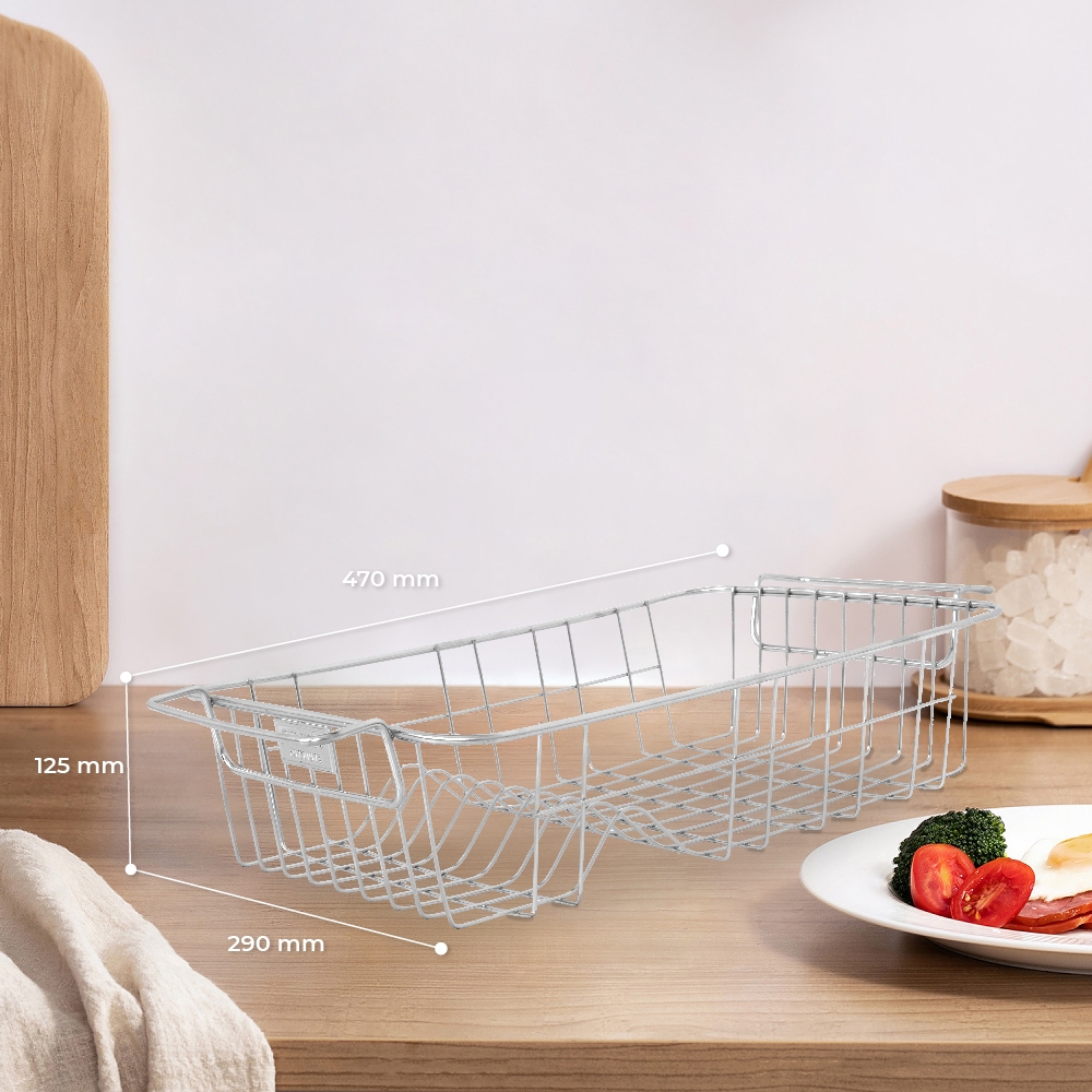 Khay Úp Chén Đĩa Inox WIN - Chính Hãng Qui Phúc - Inox 201 Không Gỉ - Gọn Nhẹ, Tiện Lợi - Kệ Úp Chén Dĩa Nhà Bếp