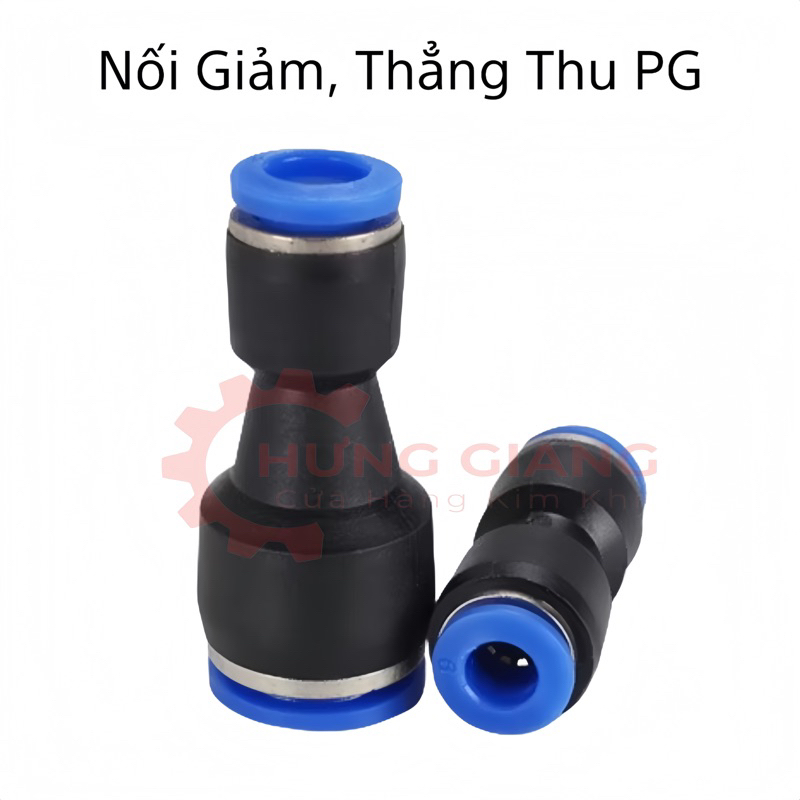 10 Thẳng Thu PG, Nối Thu Ống Khí Nén Phun Sương 4,6,8,10,12,14,16