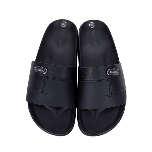 Dép nam cao cấp MASCULINE, Dép da chính hãng kiểu dáng trẻ trung, đế PU chống trơn trượt - MCT510
