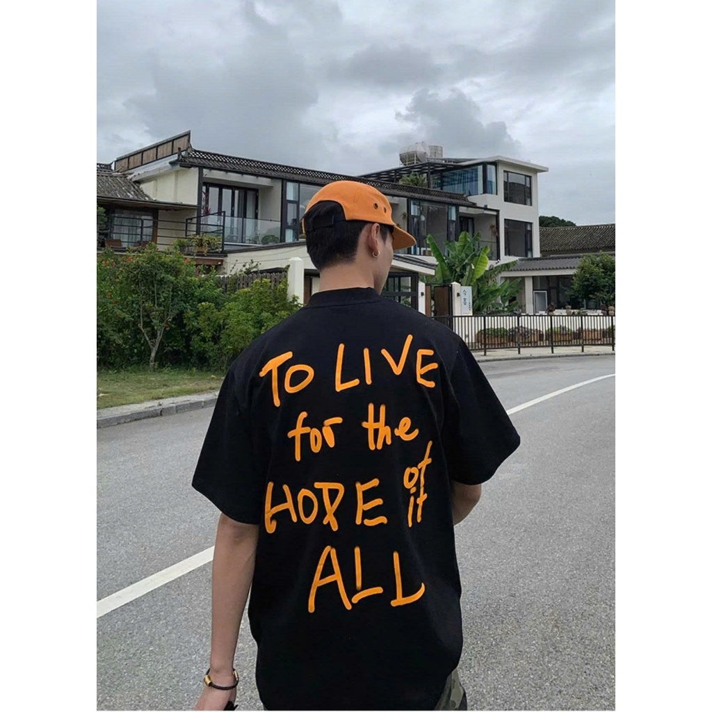 Áo thun Stee Cổ tròn TO LIVE Localbrand ICVCVNI Unisex Menwear Cotton