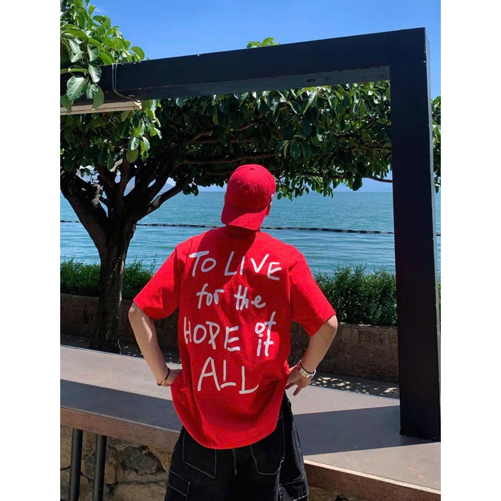 Áo thun Stee Cổ tròn TO LIVE Localbrand ICVCVNI Unisex Menwear Cotton