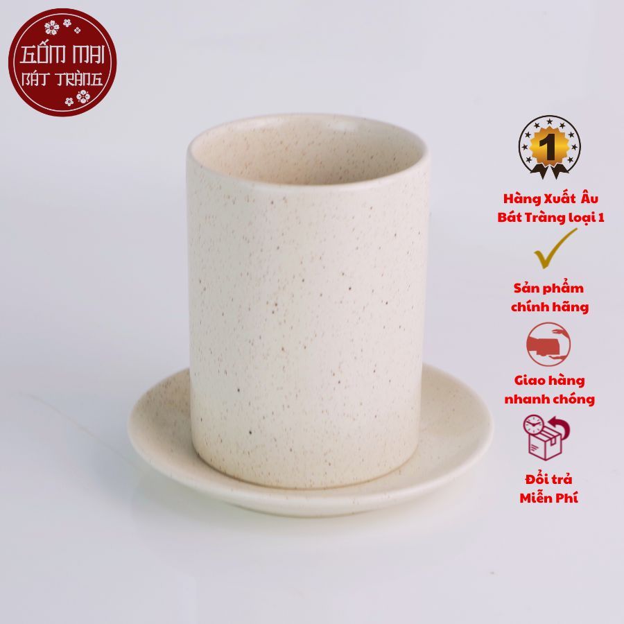 Cốc Đánh Răng Dành Cho Khách Sạn, Khu Nghỉ Dưỡng, Resort, Gốm Sứ Bát Tràng, Cốc Trụ Đánh Răng