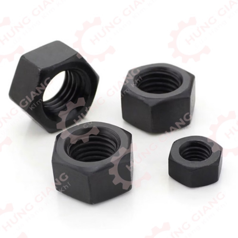 Đai Ốc Thép Đen Chịu Lực Tốt M20 M22 M24 M27 M30 M32 M34