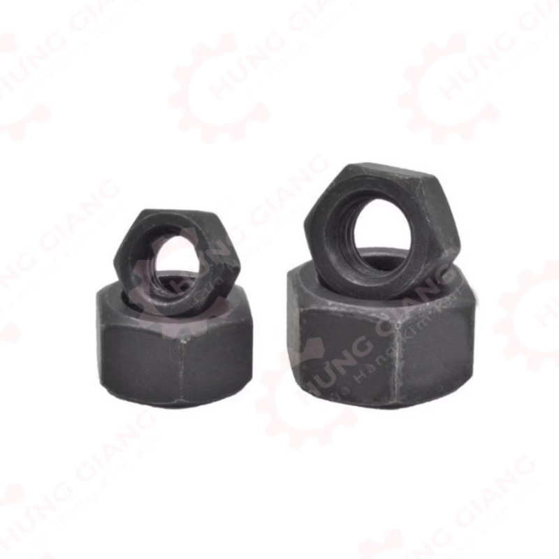 Đai Ốc Thép Đen Chịu Lực Tốt M20 M22 M24 M27 M30 M32 M34
