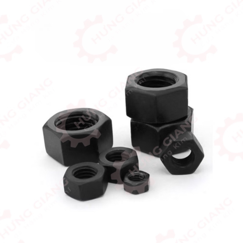 Đai Ốc Thép Đen Chịu Lực Tốt M20 M22 M24 M27 M30 M32 M34