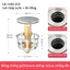 chặn nước lavabo,chặn cống thoát nước-Thiết kế đa chức năng cho bồn rửa nhà bếp, phụ kiện lắp đặt tiện lợi