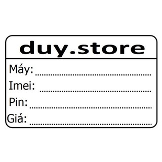 100 tem PVC dán điện thoại, thông tin bảo hành, đặt biệt tháo ra ko để lại keo trên máy KT 5x3,5cm