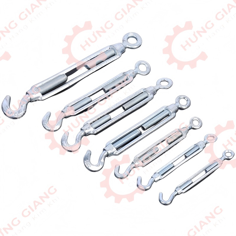 Tăng Đơ Cáp Thép Ø 6mm,  Ø 8mm, Ø 10mm,  Ø 12mm, Ø 14 Tăng Đưa Dây Cáp