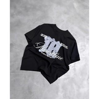 Áo thun MMESTLINE The "M" Label Form Boxy in lụa trame chất vải premium