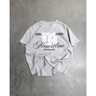 Áo thun MMESTLINE The "M" Label Form Boxy in lụa trame chất vải premium