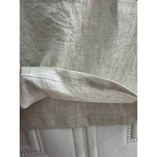 [JUNE LINEN] A30- Áo croptop cổ vuông sát nách Linen tưng premium.